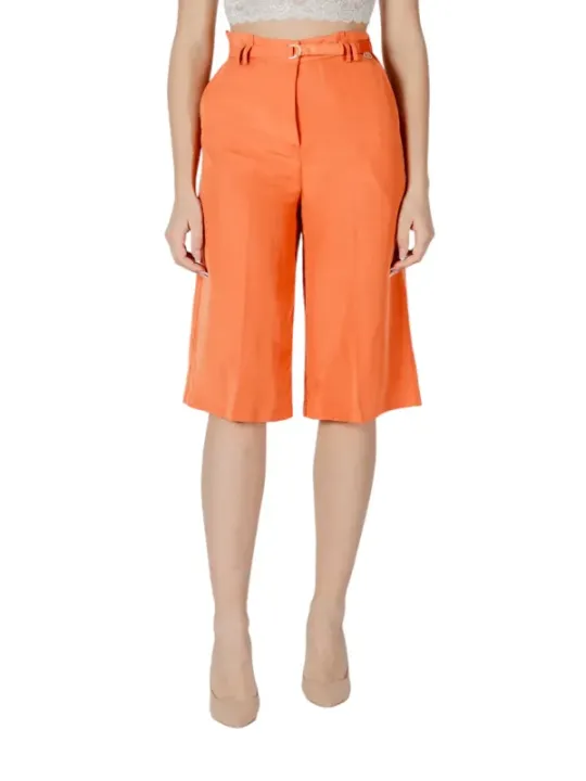 "Liu Jo Shorts im Sale | Liu Jo Orange Sommer-Culottes online kaufen"|Planet-Deluxe