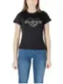 "Guess Active T-Shirts im Sale | Guess Active Damen Glamour T-Shirt Schwarz online kaufen"|Planet-Deluxe