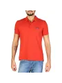 Orangefarbenes Napapijri Poloshirt mit Logo