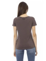 Tops & T-Shirts Chic V-Neck Tee with Elegant Front Print 60,00 € 8056641257077 | Planet-Deluxe