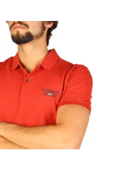 Oranges Napapijri Polohemd mit Logo
