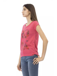 Tops & T-Shirts Pink Short Sleeve Fashion Tee 60,00 € 8055358423607 | Planet-Deluxe