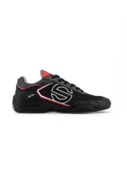 Schwarze Sparco Rennschuhe mit Rot