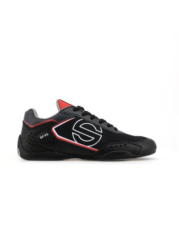 Schwarze Sparco Rennschuhe mit Rot Schwarze Sparco Rennschuhe mit Rot