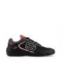 Schwarze Sparco Rennschuhe mit Rot