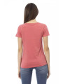 Tops & T-Shirts Elegant Pink Cotton Blend Tee 60,00 € 8056641252997 | Planet-Deluxe
