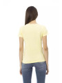 Tops & T-Shirts Chic Yellow Short Sleeve Tease with Print 60,00 € 8056641252324 | Planet-Deluxe