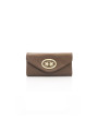 Wallets Elegant Brown Leather Wallet with Flap Closure 120,00 € 8058969854020 | Planet-Deluxe