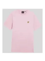 "Lyle & Scott T-Shirts im Sale | Lyle Scott Sommer T-Shirt Rosa Baumwolle  online kaufen"|Planet-Deluxe
