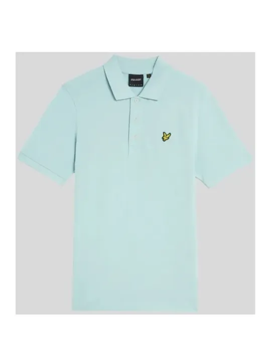"Lyle & Scott Poloshirts im Sale | Lyle Scott Sommer Polo Azurblau online kaufen"|Planet-Deluxe