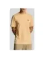 "Lyle & Scott T-Shirts im Sale | Lyle Scott Herren T-Shirt Kamelhaar Komfort Baumwolle online kaufen"|Planet-Deluxe