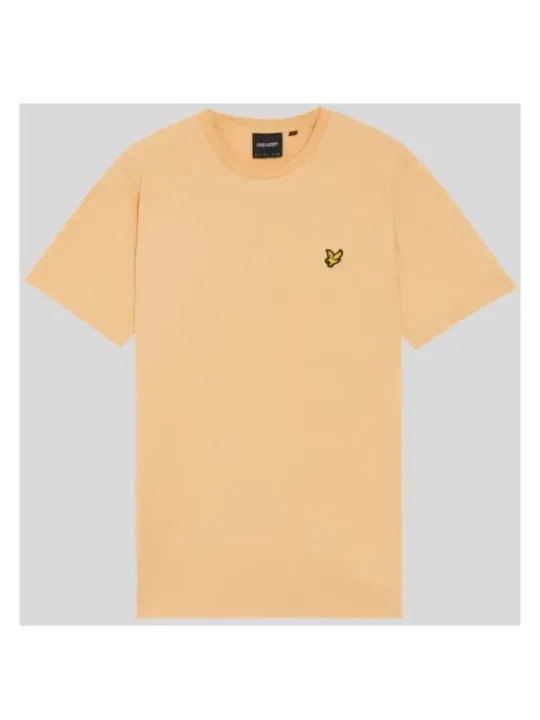 "Lyle & Scott T-Shirts im Sale | Lyle Scott Herren T-Shirt Kamelhaar Komfort Baumwolle online kaufen"|Planet-Deluxe