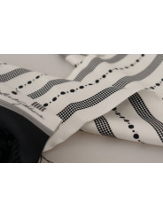 Scarves Elegant Monochrome Silk Men's Scarf 370,00 € 8054802093564 | Planet-Deluxe