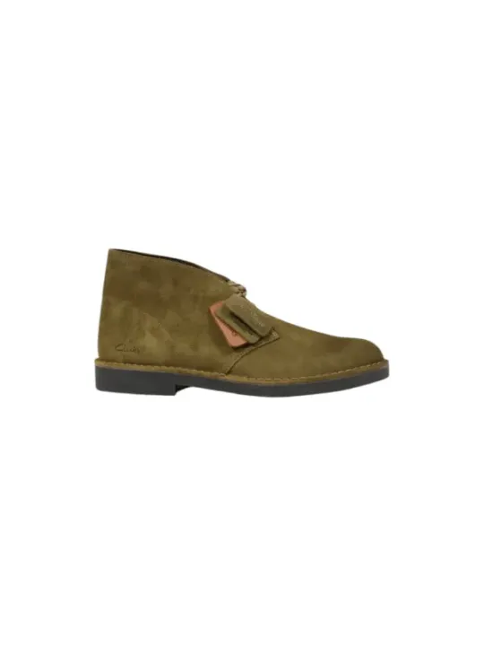 "Clarks Stiefel im Sale | Clarks Grüner Lederstiefel Classic online kaufen"|Planet-Deluxe