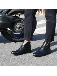 Schwarze Sparco Monza-GP Motorradstiefel