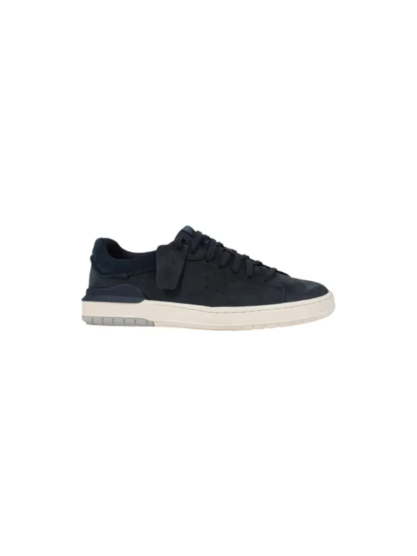 "Clarks Sneakers im Sale | Clarks Herren Sneaker Blau Leder  online kaufen"|Planet-Deluxe
