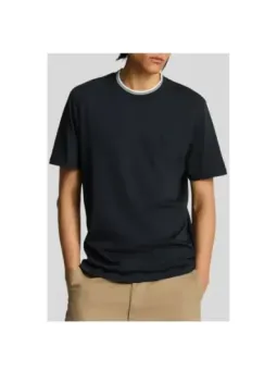 Lyle & Scott Herren T-Shirt Blau - Sommer Basic aus Baumwolle