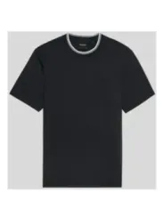 "Lyle & Scott T-Shirts im Sale | Lyle Scott Herren T-Shirt Blau Baumwolle Sommer Basic online kaufen"|Planet-Deluxe