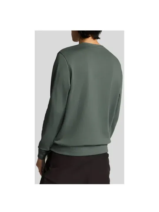 "Lyle & Scott Sweatshirts im Sale | Lyle Scott Fleece-Pullover Grün online kaufen"|Planet-Deluxe