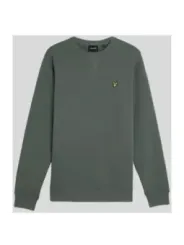 "Lyle & Scott Sweatshirts im Sale | Lyle Scott Fleece-Pullover Grün online kaufen"|Planet-Deluxe
