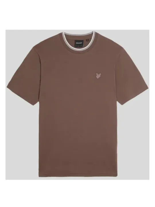 "Lyle & Scott T-Shirts im Sale | Lyle Scott Classic Comfort T-Shirt Herren Braun online kaufen"|Planet-Deluxe