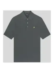 "Lyle & Scott Poloshirts im Sale | Lyle Scott Herren Poloshirt Grau Baumwolle Elasthan Frühlingsmode online kaufen"|Planet-Deluxe