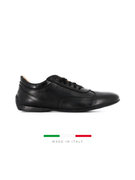 Schwarze Sparco IMOLA-GP Rennschuhe
