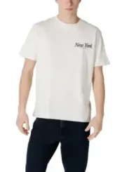 "Calvin Klein Jeans T-Shirts im Sale | Calvin Klein Herren Basic T-Shirt Beige online kaufen"|Planet-Deluxe