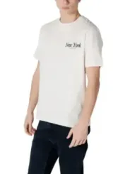 "Calvin Klein Jeans T-Shirts im Sale | Calvin Klein Herren Basic T-Shirt Beige online kaufen"|Planet-Deluxe