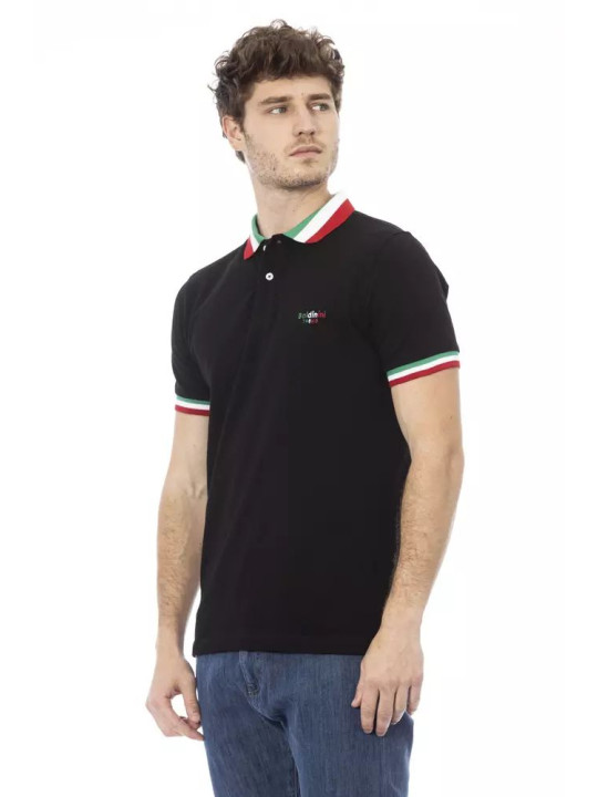 Polo Shirt Tricolor Collar Cotton Polo Shirt 110,00 € 2000050855092 | Planet-Deluxe