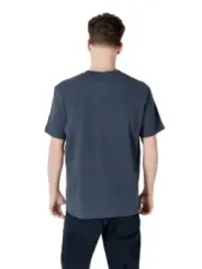 "Calvin Klein Jeans T-Shirts im Sale | Calvin Klein Herren TShirt Blau Baumwolle HerbstWinter online kaufen"|Planet-Deluxe