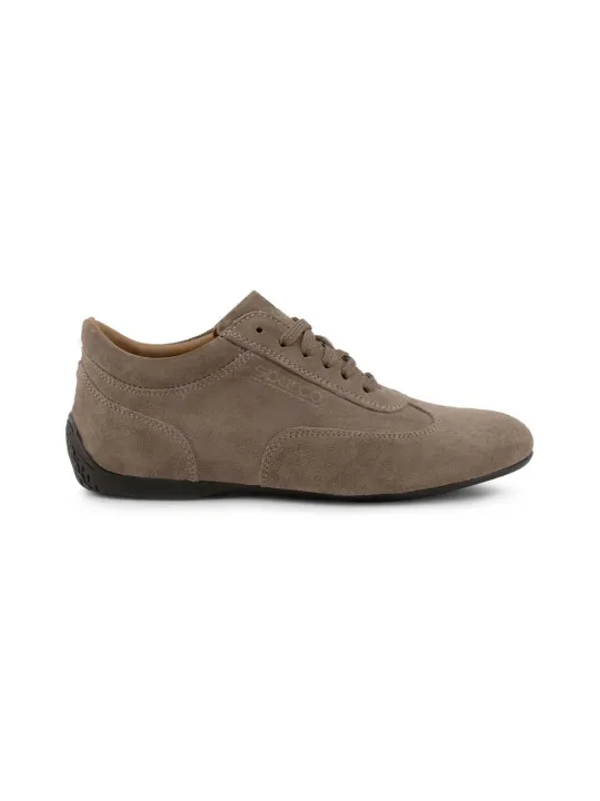 Taupe Wildleder minimalistische Sparco Sneakers
