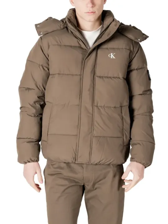 "Calvin Klein Jeans Jacken im Sale | Calvin Klein Herren Pufferjacke Braun Herbst/Winter online kaufen"|Planet-Deluxe