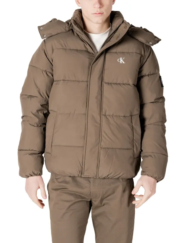 "Calvin Klein Jeans Jacken im Sale | Calvin Klein Herren Pufferjacke Braun Herbst/Winter online kaufen"|Planet-Deluxe