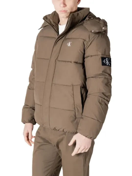 "Calvin Klein Jeans Jacken im Sale | Calvin Klein Herren Pufferjacke Braun Herbst/Winter online kaufen"|Planet-Deluxe
