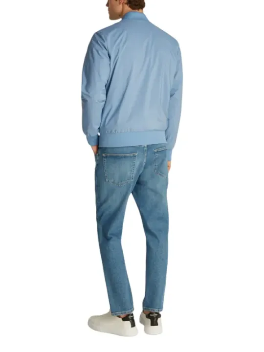 "Calvin Klein Jacken im Sale | Calvin Klein Herren Bomberjacke Azurblau Frühling/Sommer online kaufen"|Planet-Deluxe
