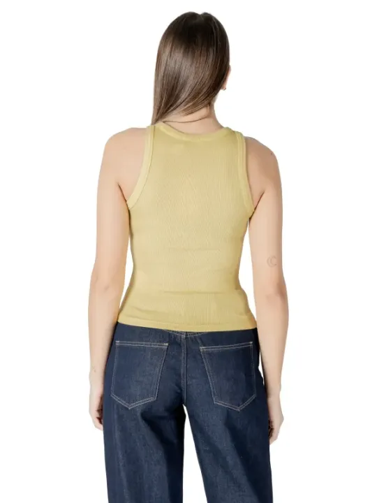 "Calvin Klein Jeans Tops im Sale | Calvin Klein Jeans Gelbes Tanktop online kaufen"|Planet-Deluxe