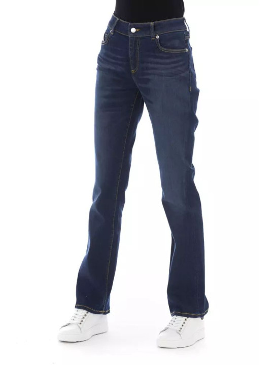 Jeans & Pants Chic Tricolor Pocket Jeans 210,00 € 2000050833465 | Planet-Deluxe
