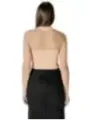 "Calvin Klein Jeans Tops im Sale | Calvin Klein Jeans Damen V-Ausschnitt Top Orange online kaufen"|Planet-Deluxe