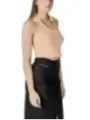 "Calvin Klein Jeans Tops im Sale | Calvin Klein Jeans Damen V-Ausschnitt Top Orange online kaufen"|Planet-Deluxe