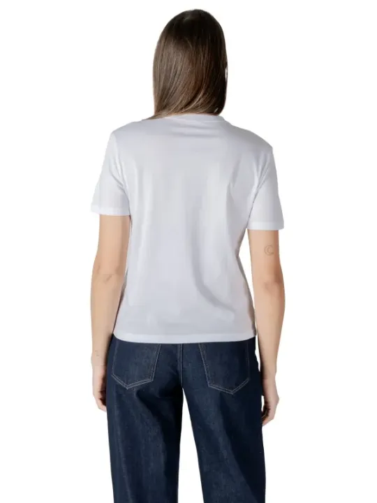 "Calvin Klein Jeans T-Shirts im Sale | Calvin Klein Weißes Damen T-Shirt online kaufen"|Planet-Deluxe