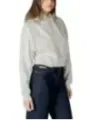 "Calvin Klein Jeans Sweatshirts im Sale | Calvin Klein Jeans Damen Fleece Sweatshirt Weiß online kaufen"|Planet-Deluxe