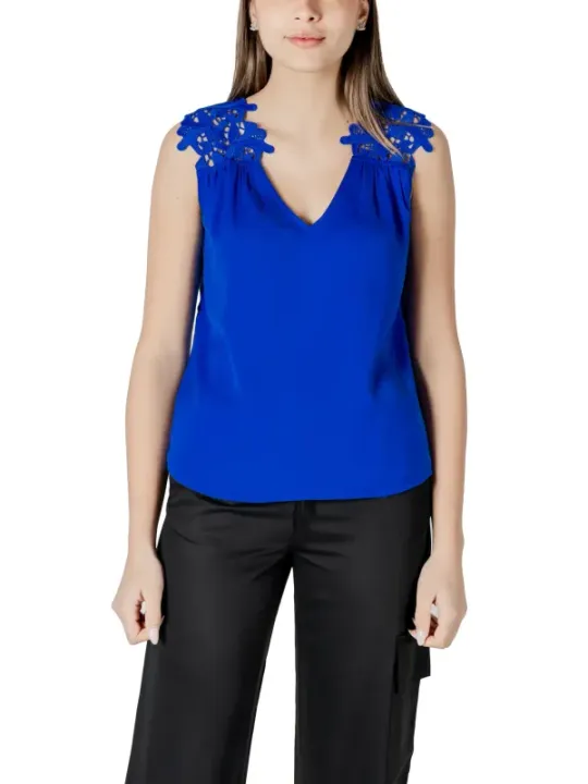 "Morgan De Toi Blusen im Sale | Morgan De Toi Sommerblau Bluse online kaufen"|Planet-Deluxe