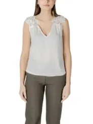 "Morgan De Toi Blusen im Sale | Morgan De Toi V-Ausschnitt Bluse 251-OJOIE online kaufen"|Planet-Deluxe