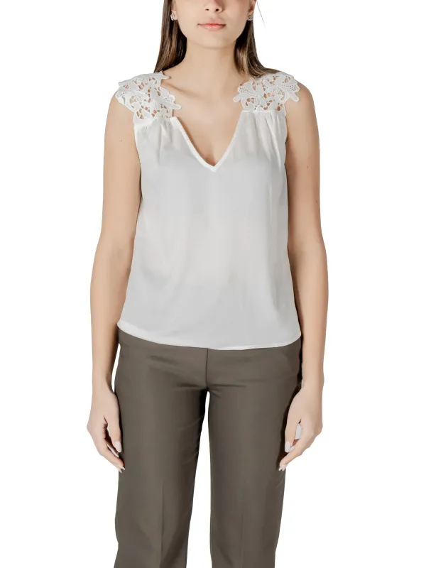 "Morgan De Toi Blusen im Sale | Morgan De Toi V-Ausschnitt Bluse 251-OJOIE online kaufen"|Planet-Deluxe
