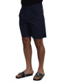 Shorts Elegant Blue Chino Shorts 550,00 € 8058990922453 | Planet-Deluxe