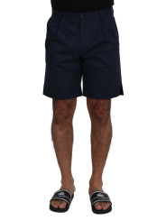 Shorts Elegant Blue Chino Shorts 550,00 € 8058990922453 | Planet-Deluxe