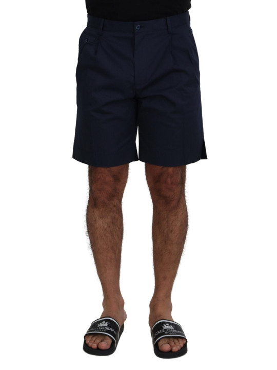 Shorts Elegant Blue Chino Shorts 550,00 € 8058990922453 | Planet-Deluxe