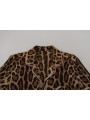 Tops & T-Shirts Elegant Silk Leopard Print Collared Top 2.000,00 € 8057001430550 | Planet-Deluxe