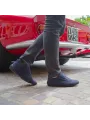 Blaue Sparco IMOLA-GP-CAM Wildlederschuhe